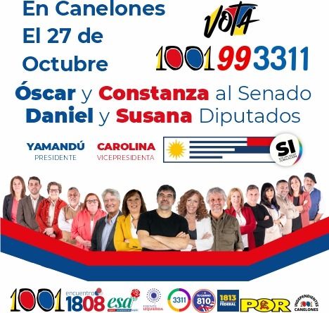 Lista 1001993311 Frente Amplio